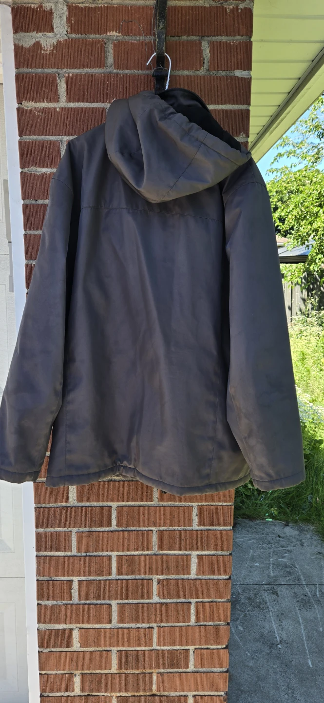 Calvin Klein Men's XL Grey Winter Jacket with Hood - photo 2
