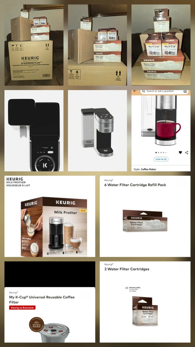 Keurig K-Supreme Plus (Stainless Steel) + 6 Accessories (BNIB) - photo 4