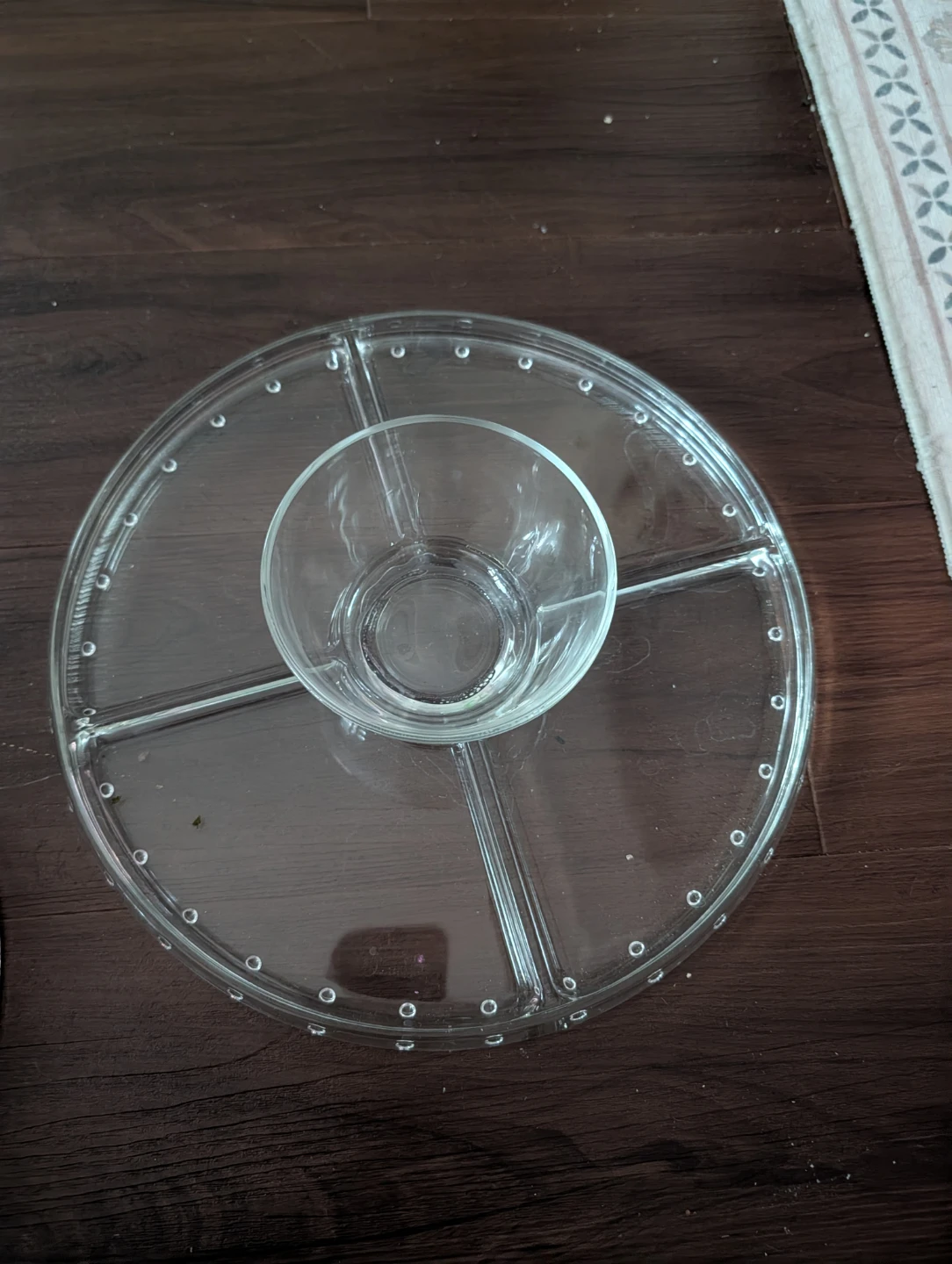 Luigi Bormioli Parma Glass Serving Platter with Dome - photo 3