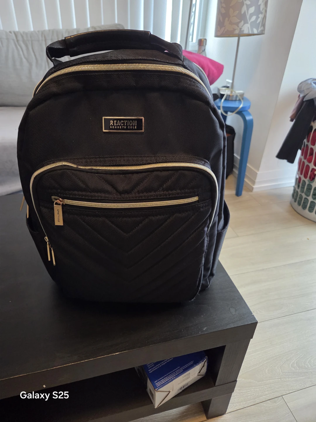 Reaction Kenneth Cole Black Backpack