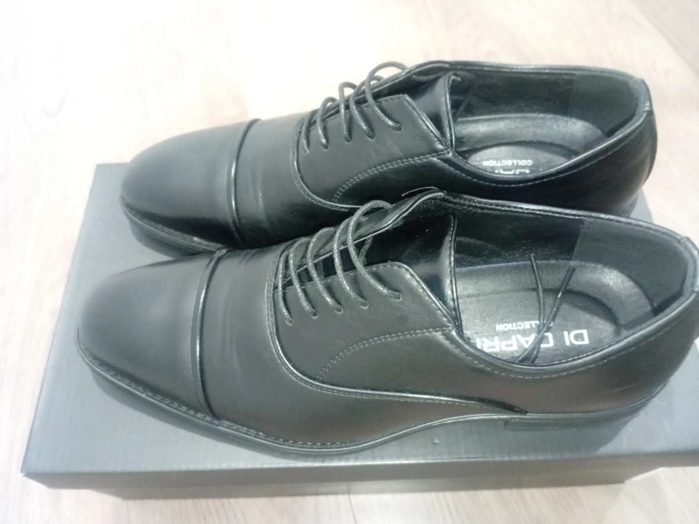 DI CAPRI COLLECTION Black Oxford Dress Shoes - photo 2