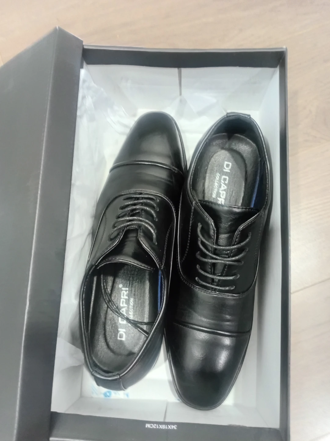 DI CAPRI COLLECTION Black Oxford Dress Shoes - photo 4