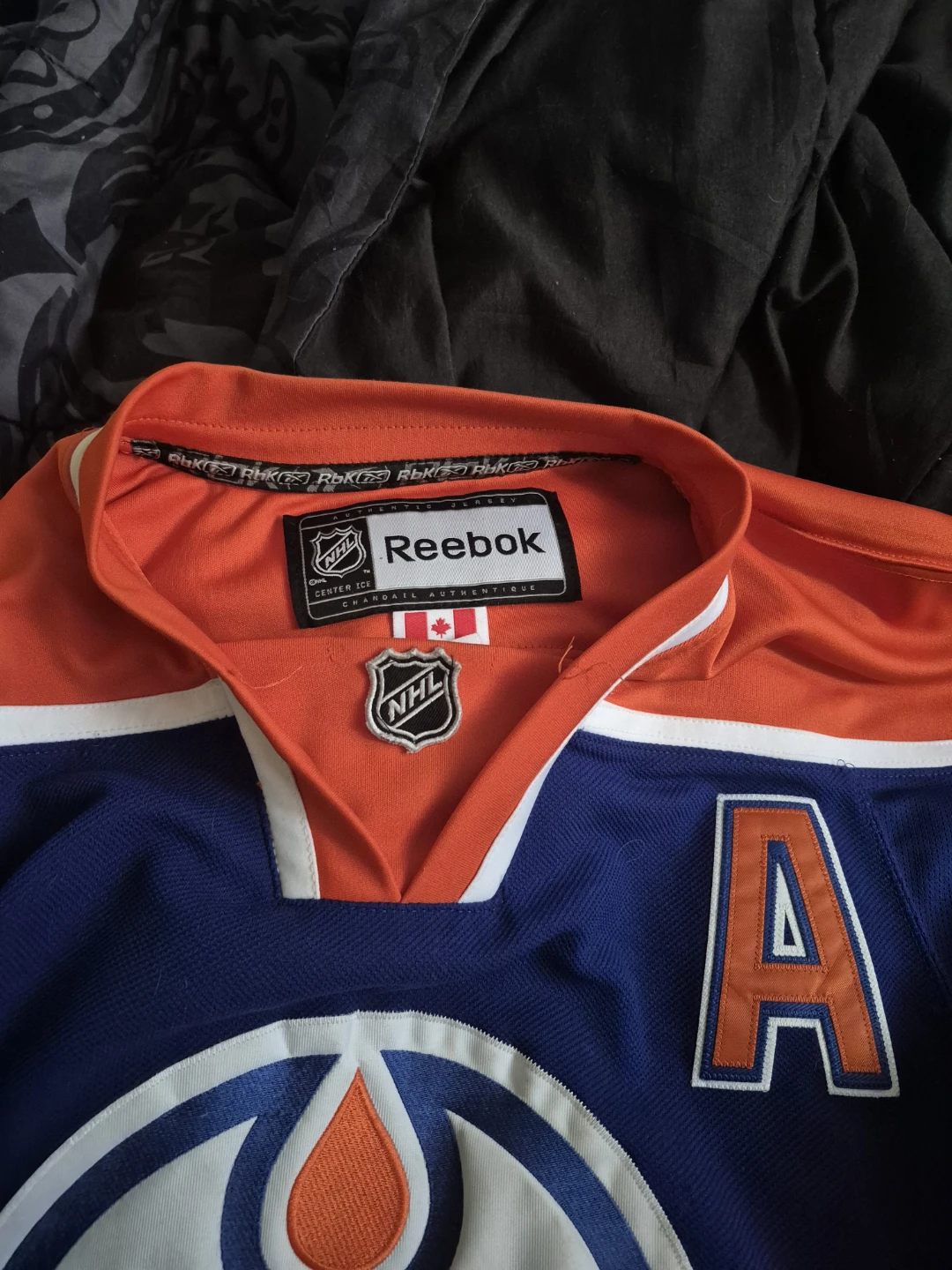 Oilers jersey