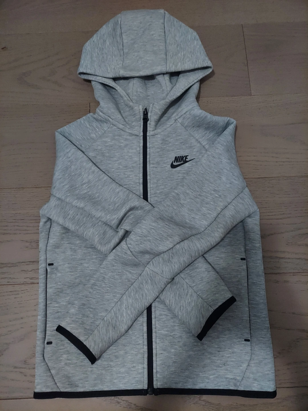 Nike Tech Fleece Hoodie and Pants Set - Grey - photo 2