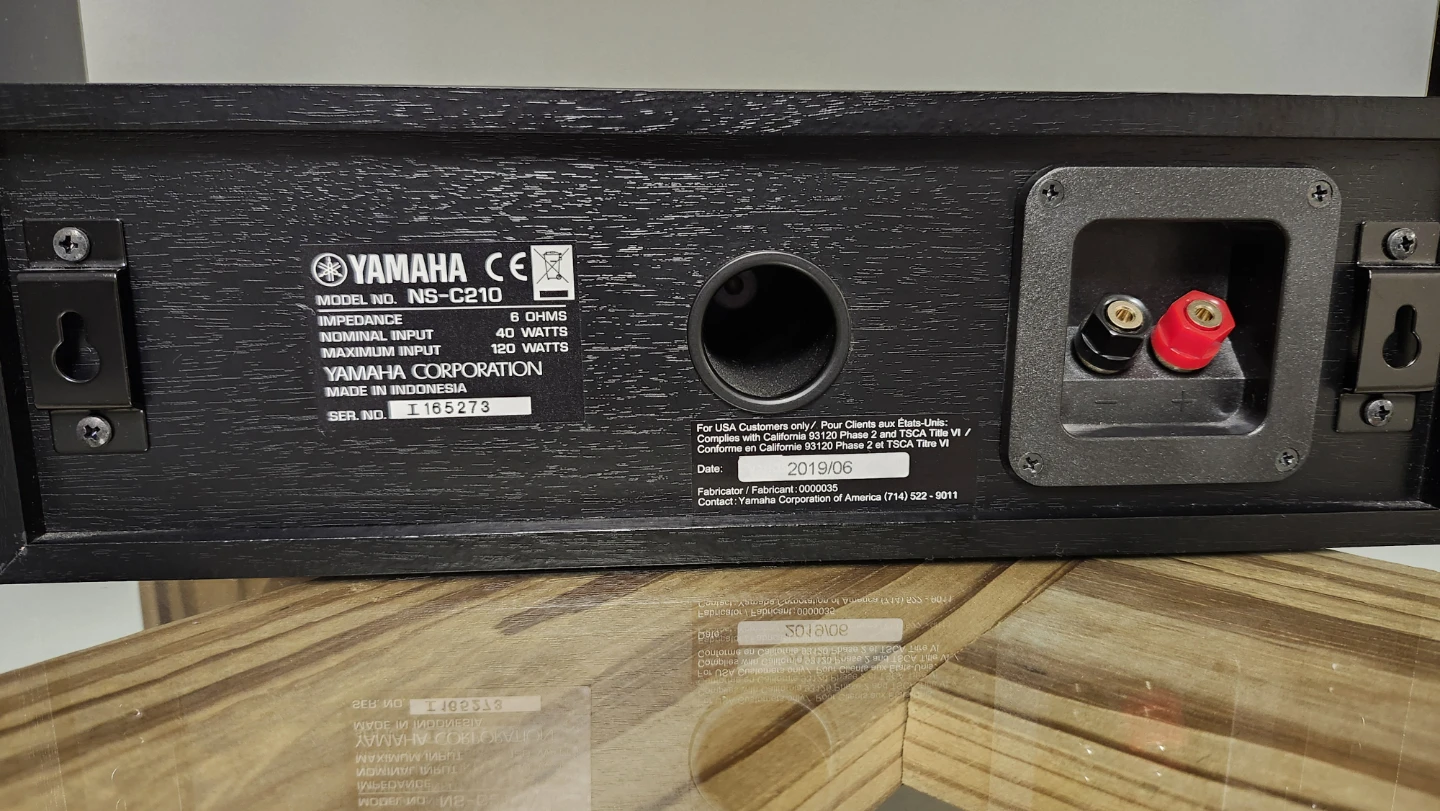 Yamaha 5.1 surround speaker set - photo 2