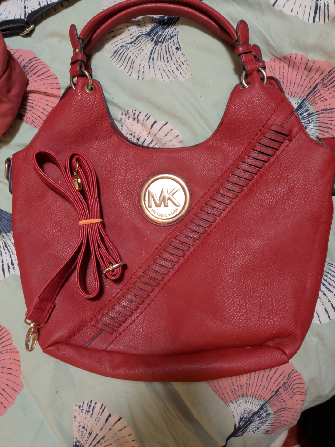 Michael Kors Red Hobo Bag - photo 2