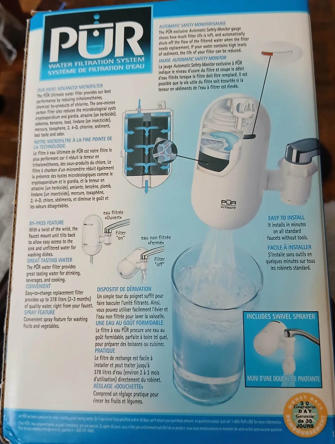 PUR Ultimate Faucet Mounted Water Filtration System - photo 2