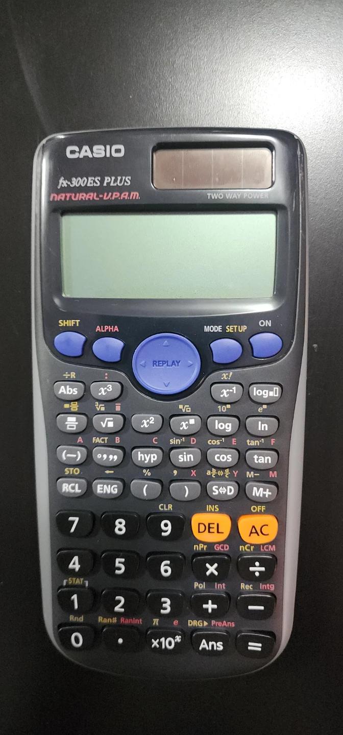 Casio fx-300ES PLUS Natural V.P.A.M. Scientific Calculator