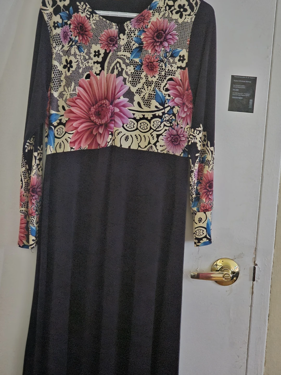 Maxi Dress with Floral Print - photo 3