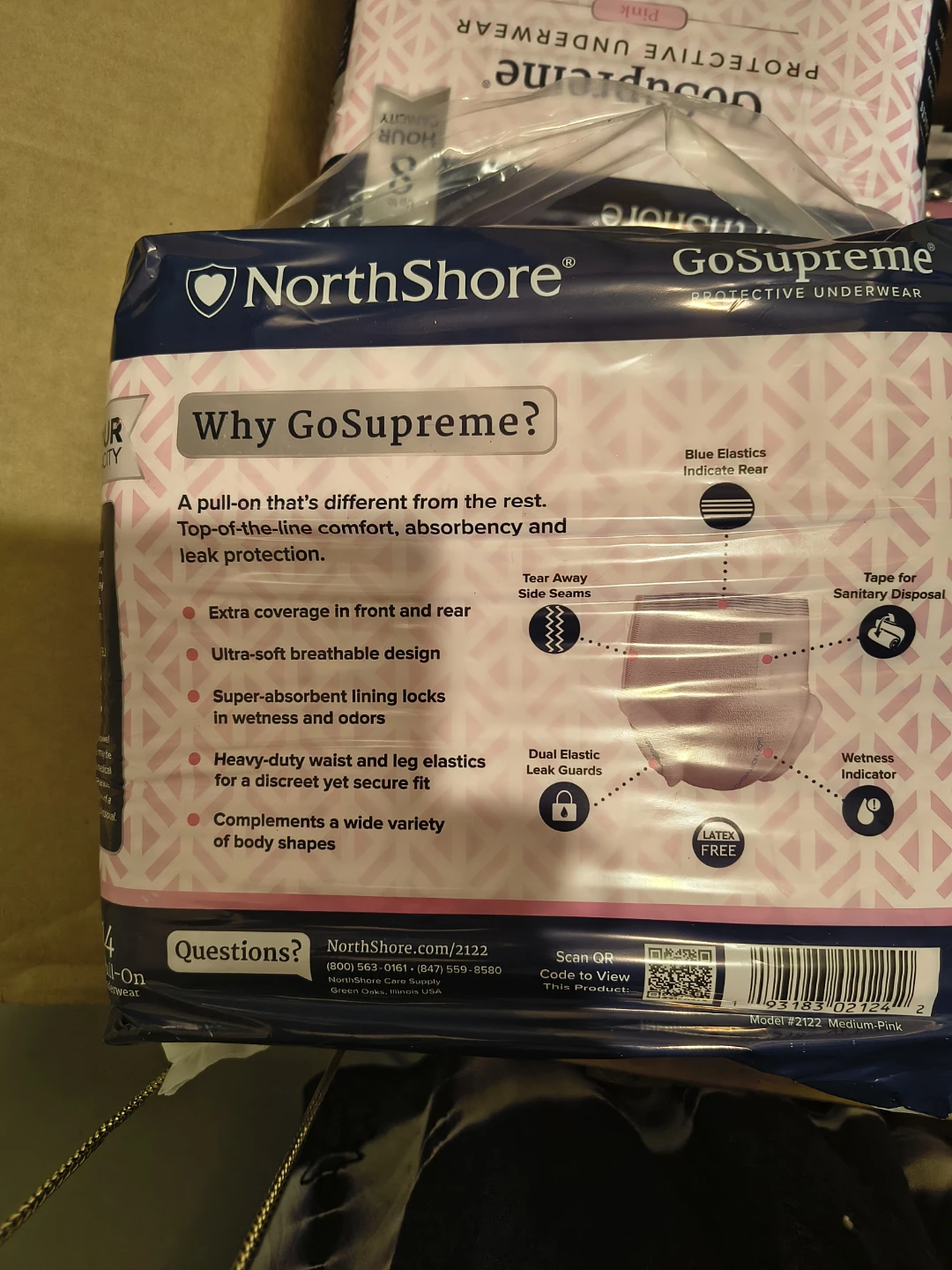 NorthShore GoSupreme Protective Underwear - Medium (Pink) - photo 3