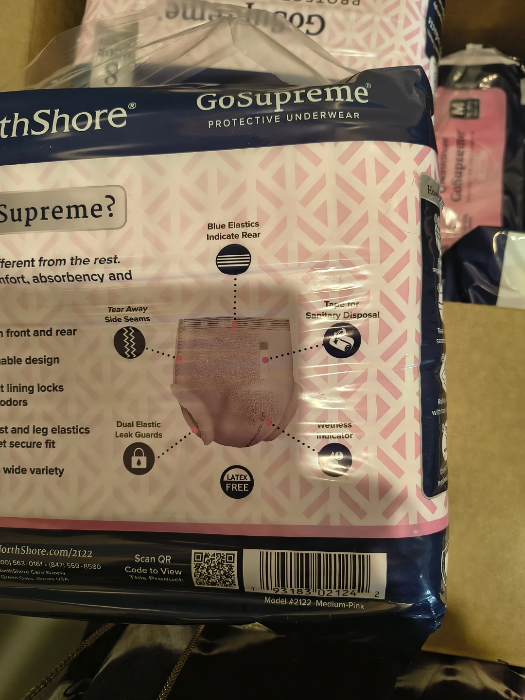 NorthShore GoSupreme Protective Underwear - Medium (Pink) - photo 4