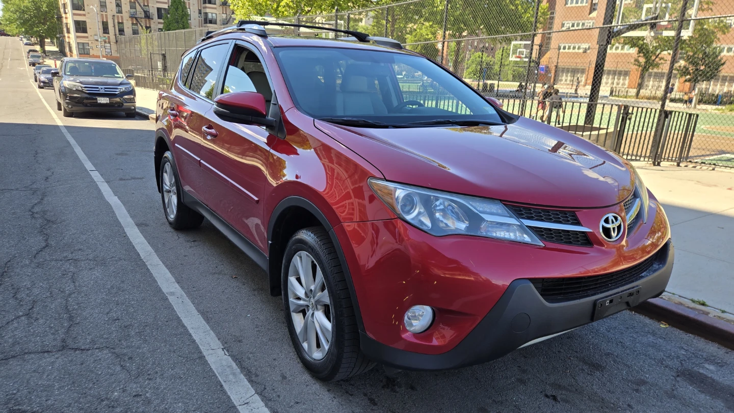 2013 Red Toyota RAV4 Limited AWD