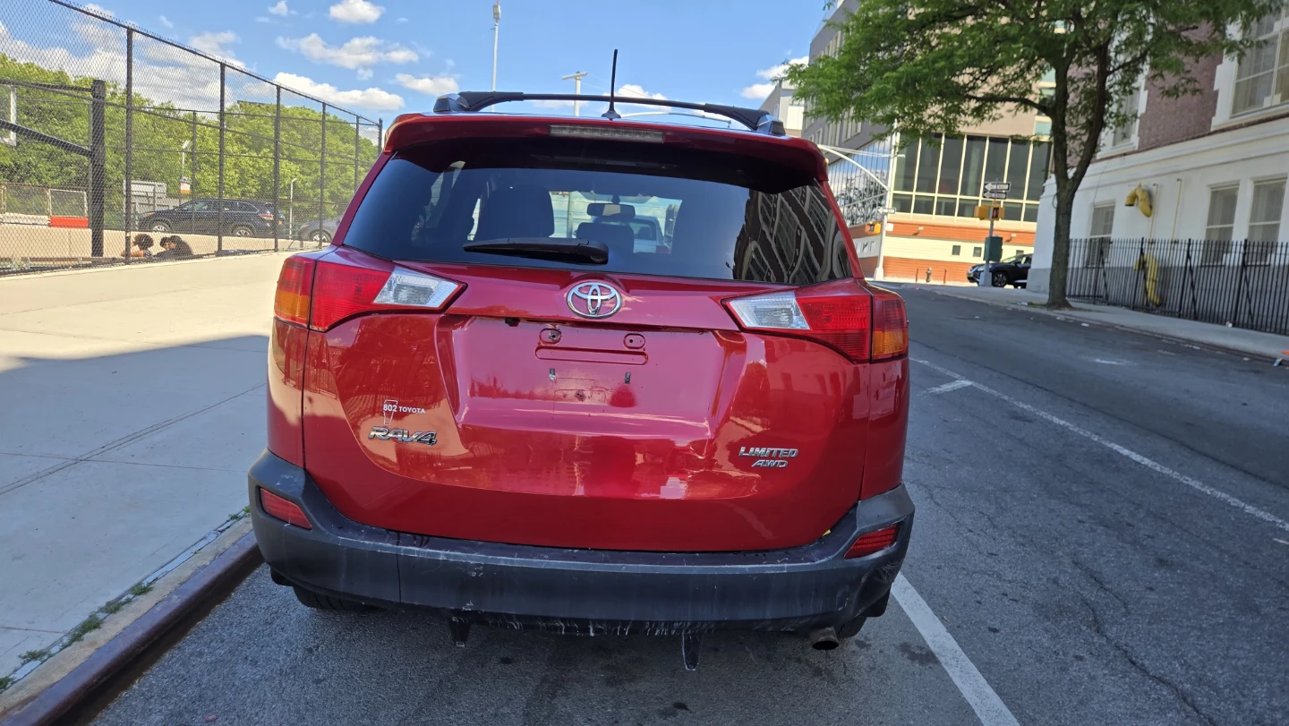 2013 Red Toyota RAV4 Limited AWD - photo 3