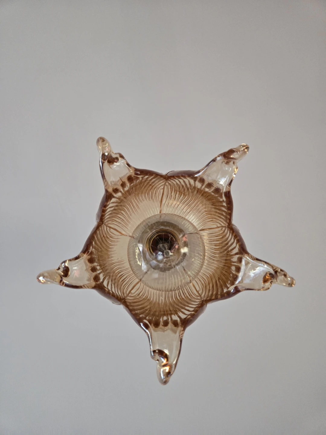 Glass Tulip Pendant Light Fixture - photo 4