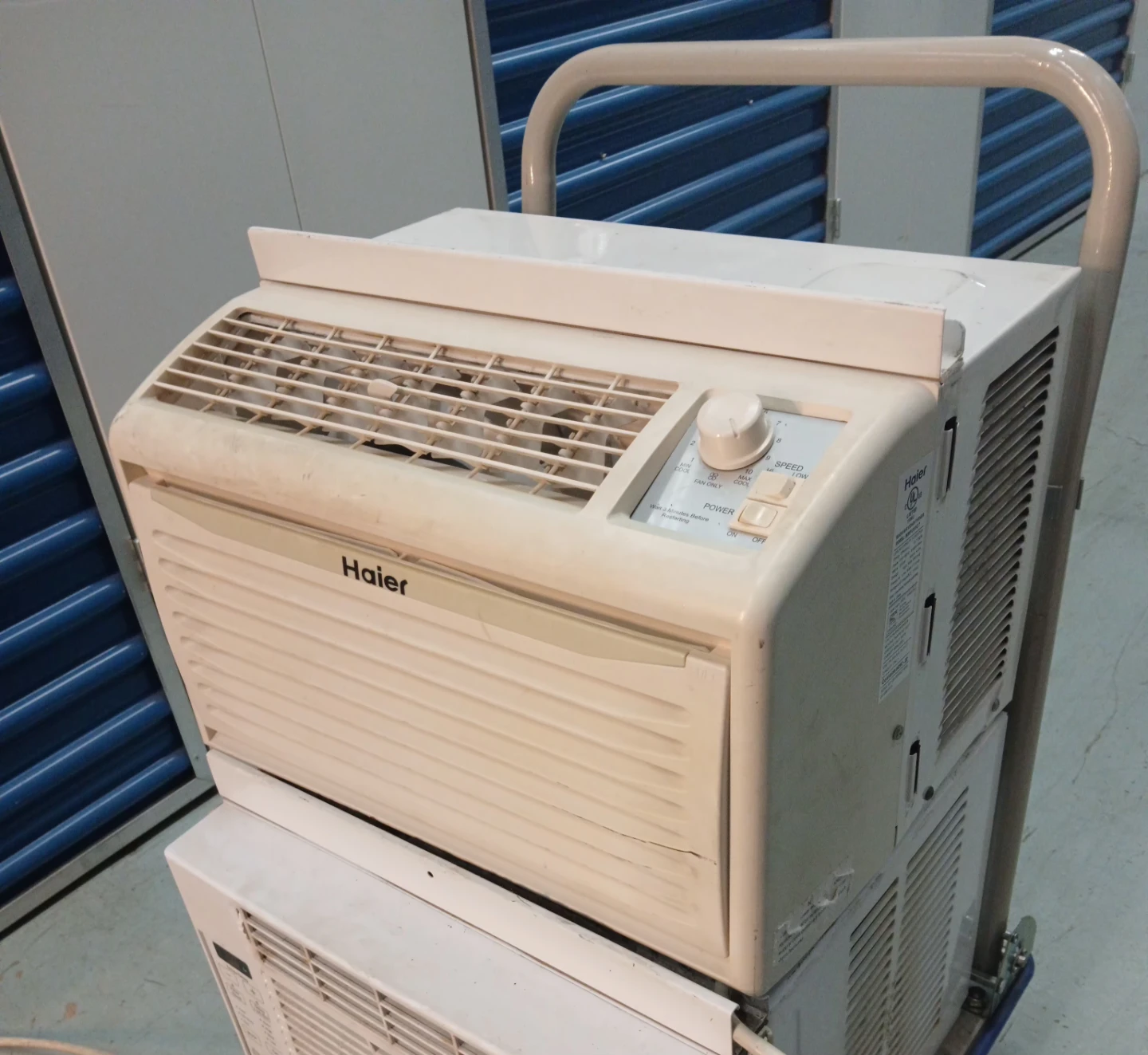 Haier window Room Air Conditioner 5,200 btu with side panels