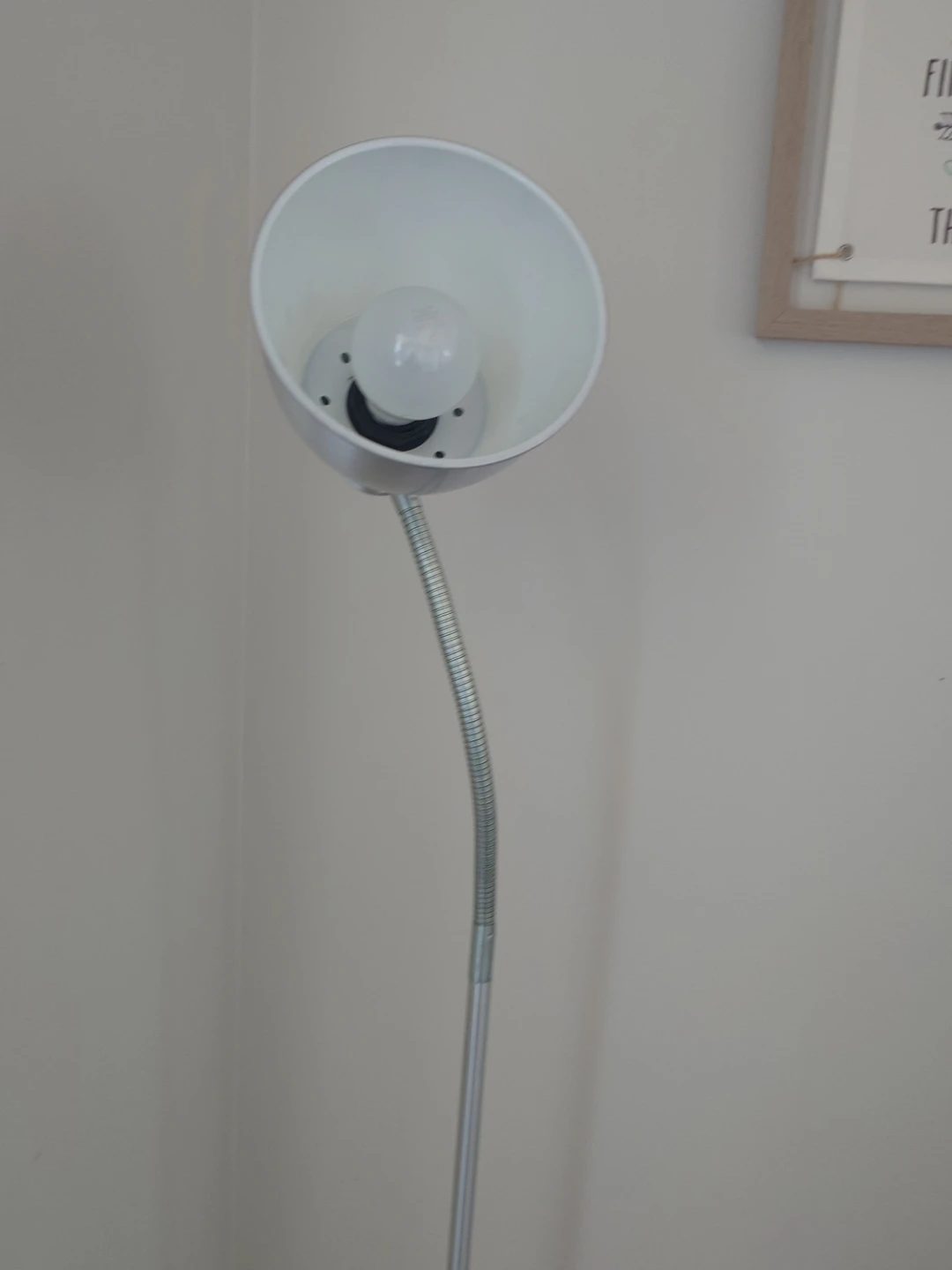 IKEA LERSTA Floor/Reading Lamp – Aluminum Chrome Effect - photo 3