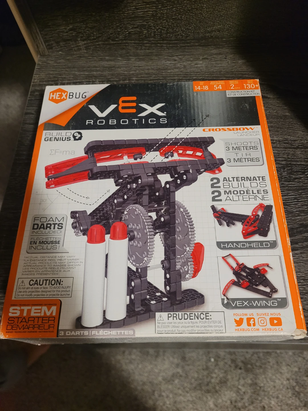HEXBUG VEX Robotics STEM Starter Kit - Crossbow Launcher
