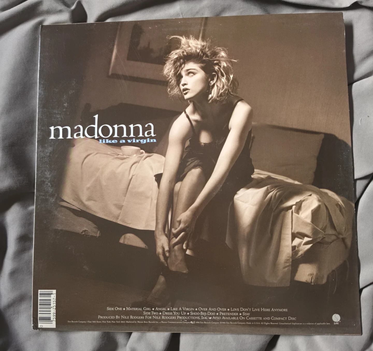 Madonna Like A Virgin Vinyl Record