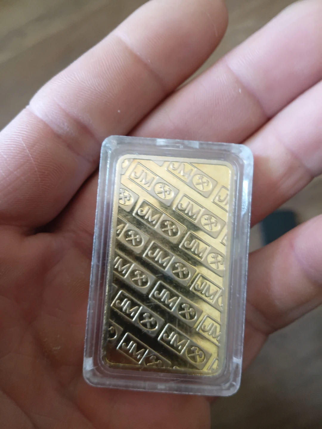 Johnson Matthey 1 oz Fine Gold Bar