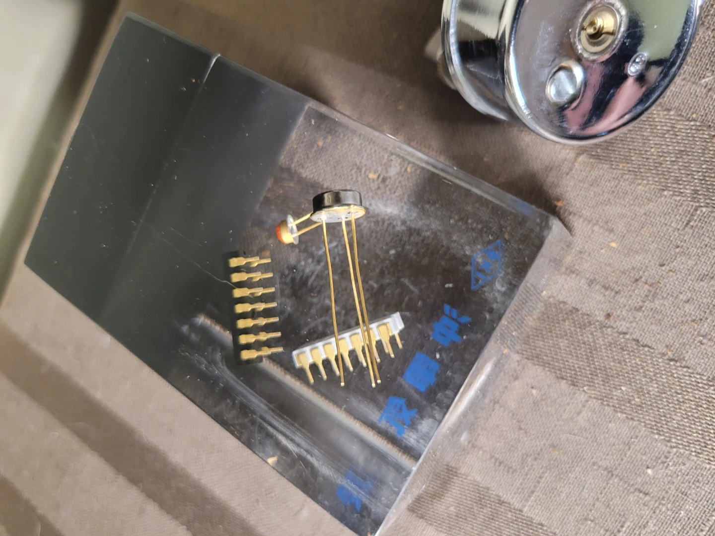 RARE Electronic Components Butane Table Lighter - photo 4