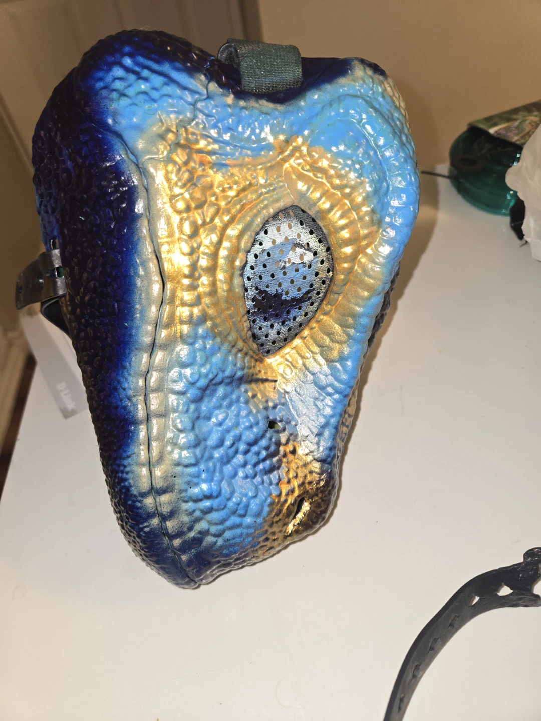 Custom painted 2pc Dinosaur Masks - photo 5