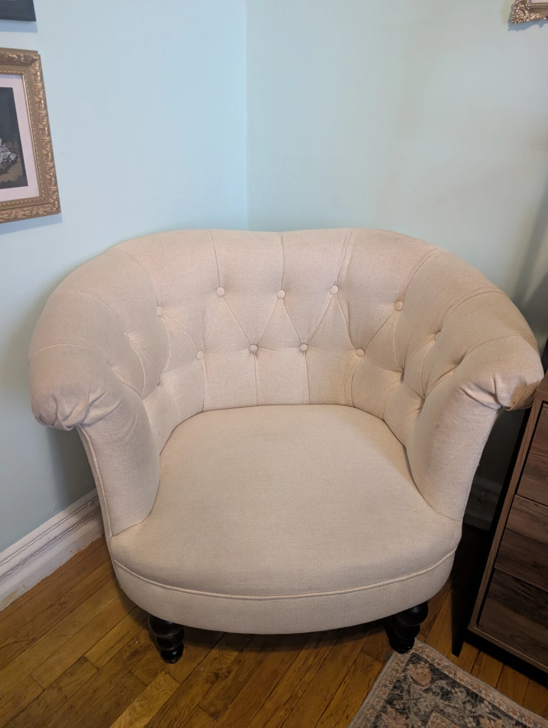 Pier 1 Imports Tufted Armchair