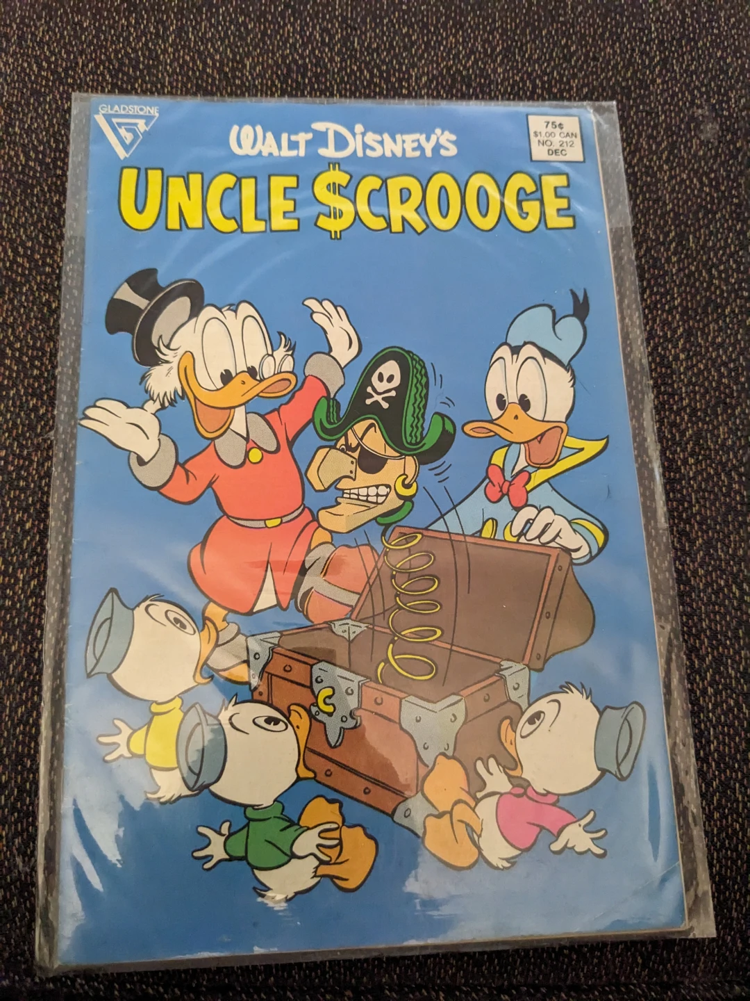 Walt Disney's Uncle Scrooge #212 Comic Book