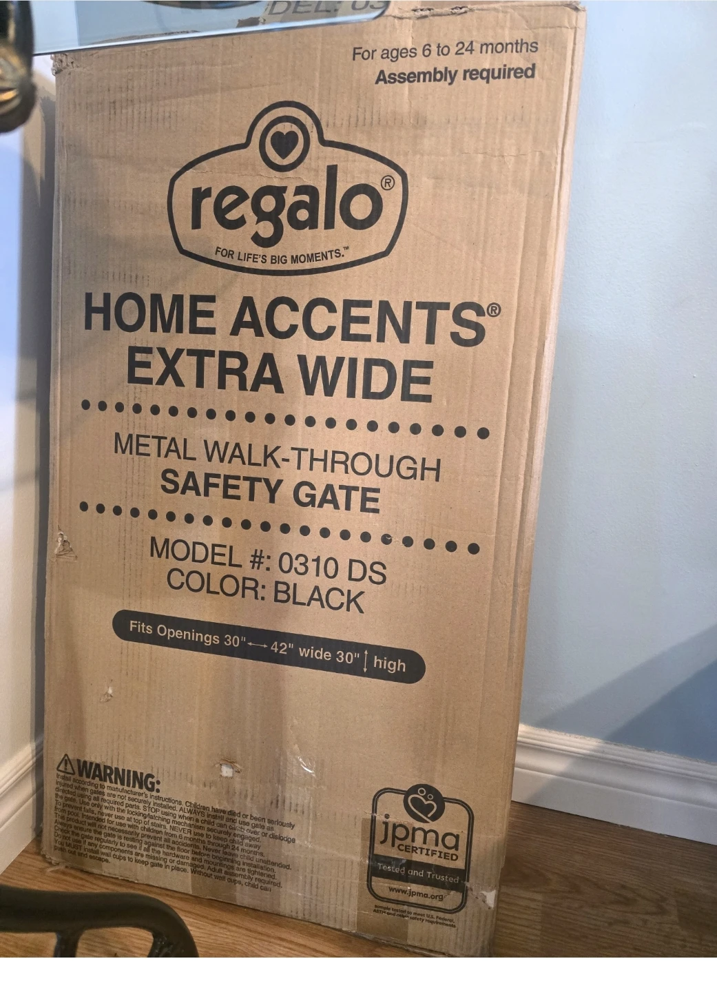 #FREECYCLE# Regalo Home Accents Extra Wide Metal Safety Gate