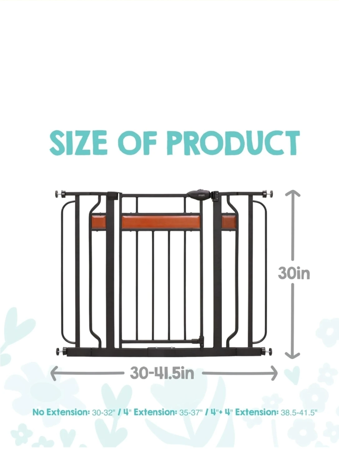 #FREECYCLE# Regalo Home Accents Extra Wide Metal Safety Gate - photo 3