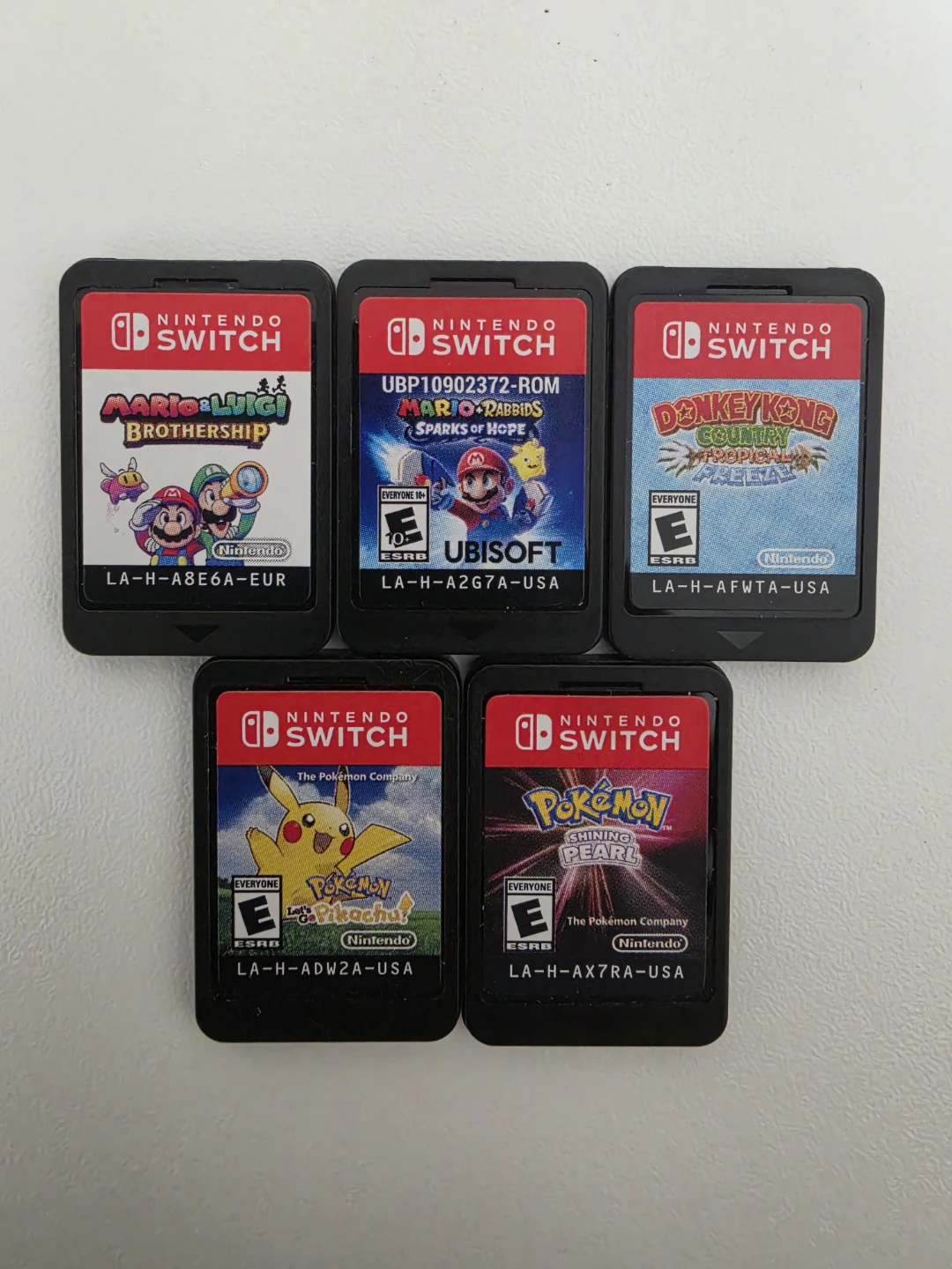 Nintendo Switch games