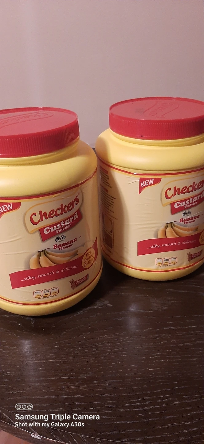 Checkers Banana Flavour Custard Powder