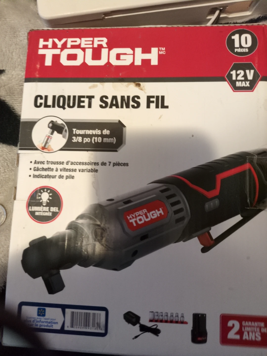 Hyper Tough 12V Cordless Ratchet - photo 3