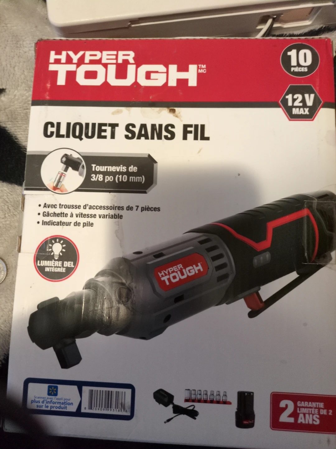 Hyper Tough 12V Cordless Ratchet - photo 4