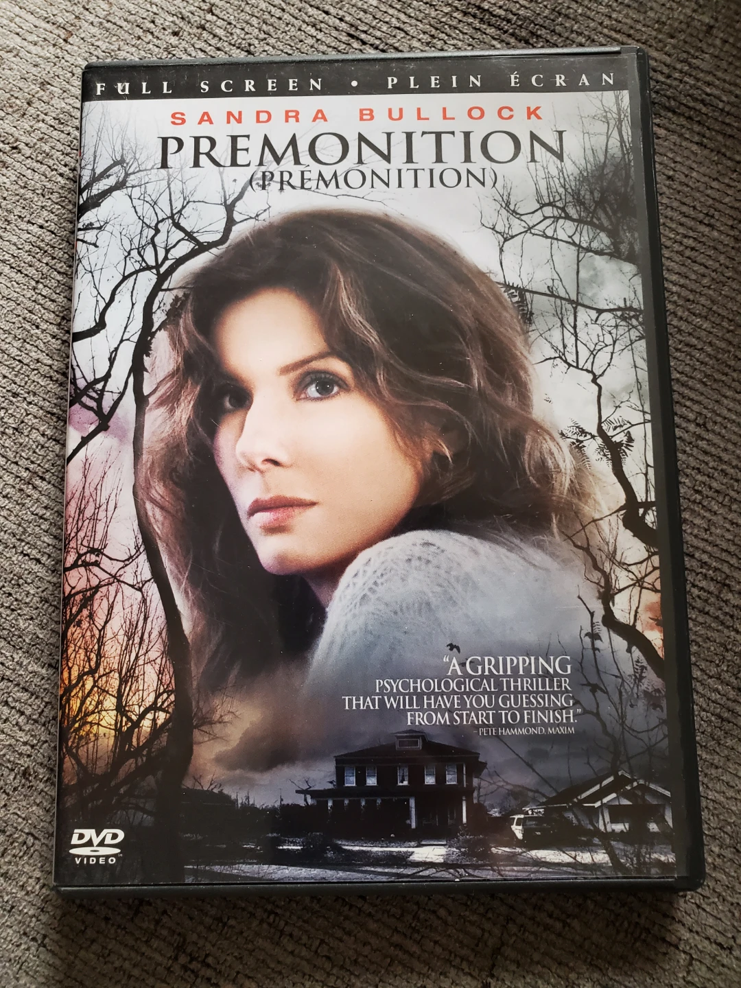 Premonition Full Screen DVD ⚽