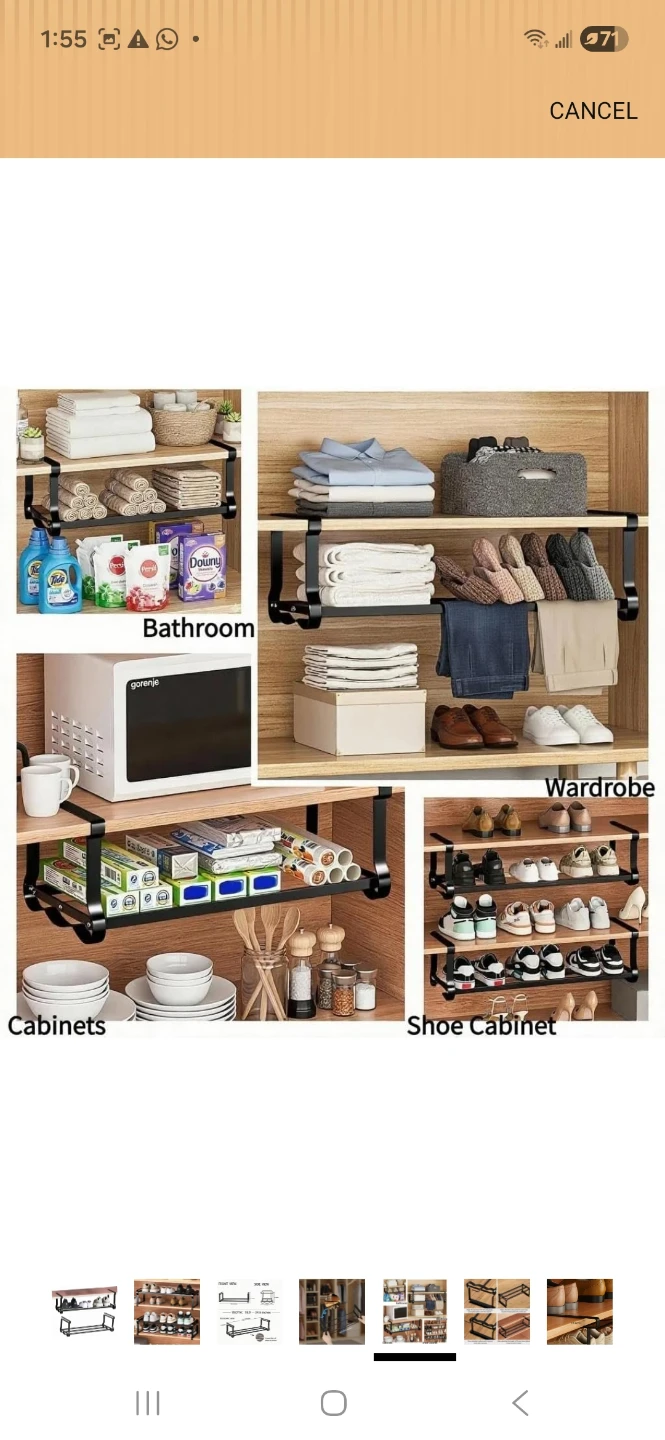 Adjustable Shoe Rack Shelf - photo 5