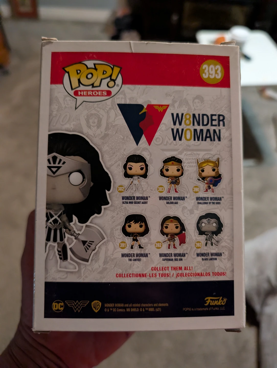 Funko Pop! Wonder Woman Black Lantern #393 - photo 2