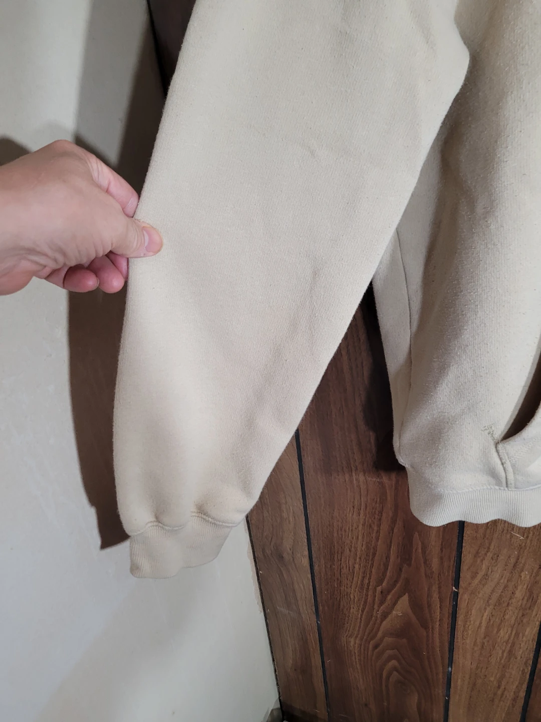 H&M Beige Relaxed Fit Hoodie - photo 2