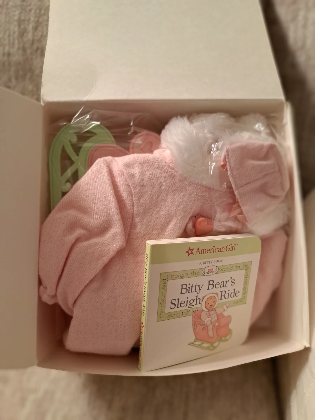 American Girl Bitty Baby Doll with Clothes and Books - photo 2