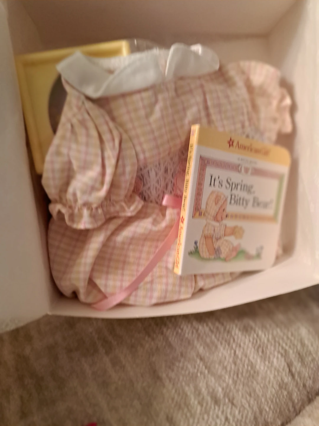American Girl Bitty Baby Doll with Clothes and Books - photo 4