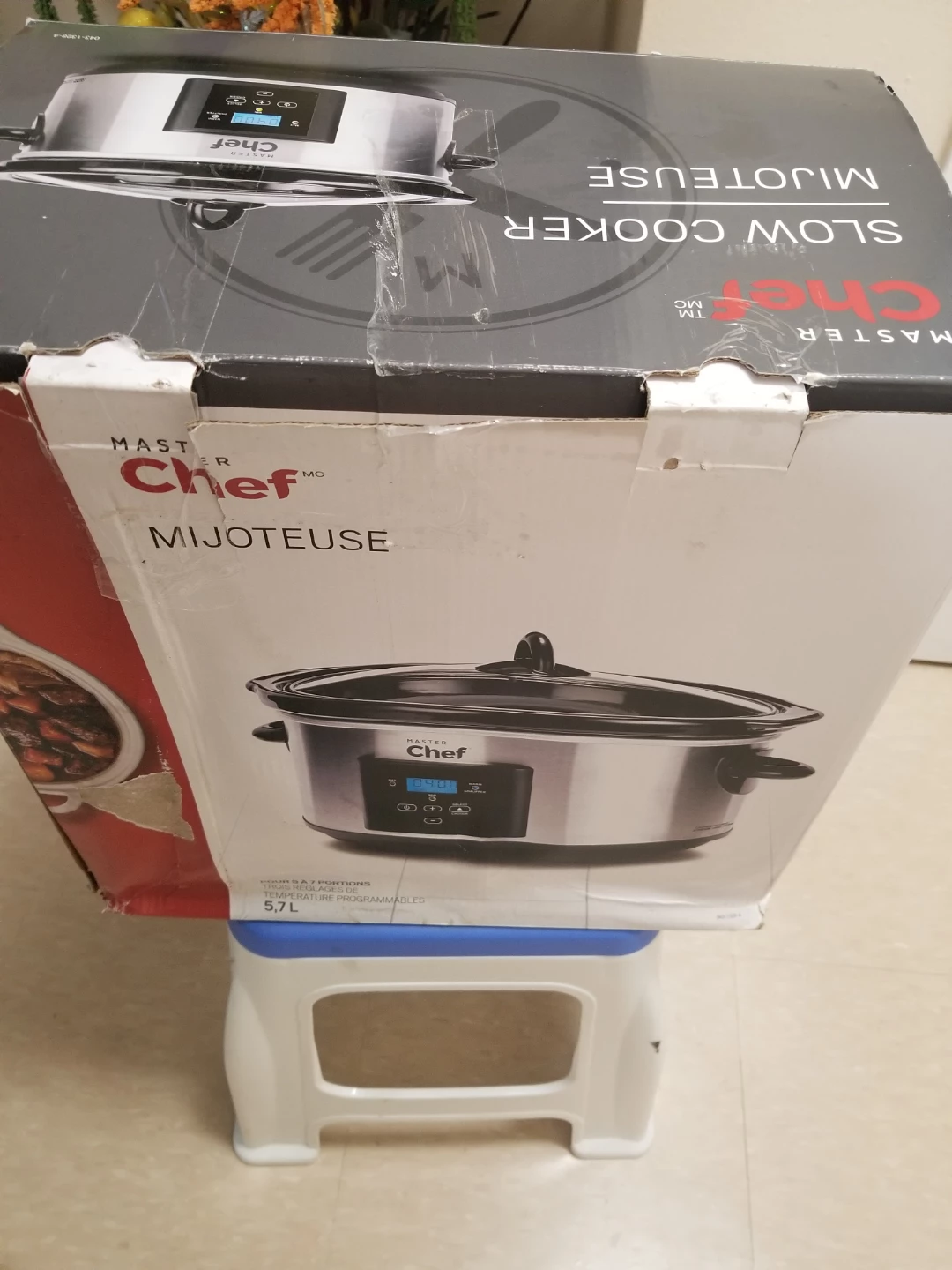 Master Chef Mijoteuse Slow Cooker 5.7L
