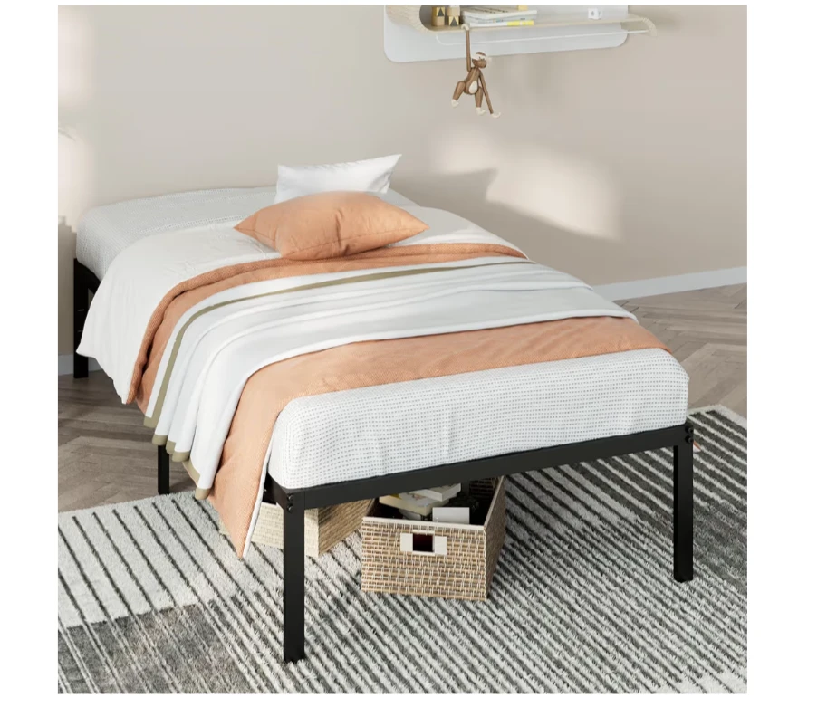 Black Metal Bed Frame Twin - photo 3