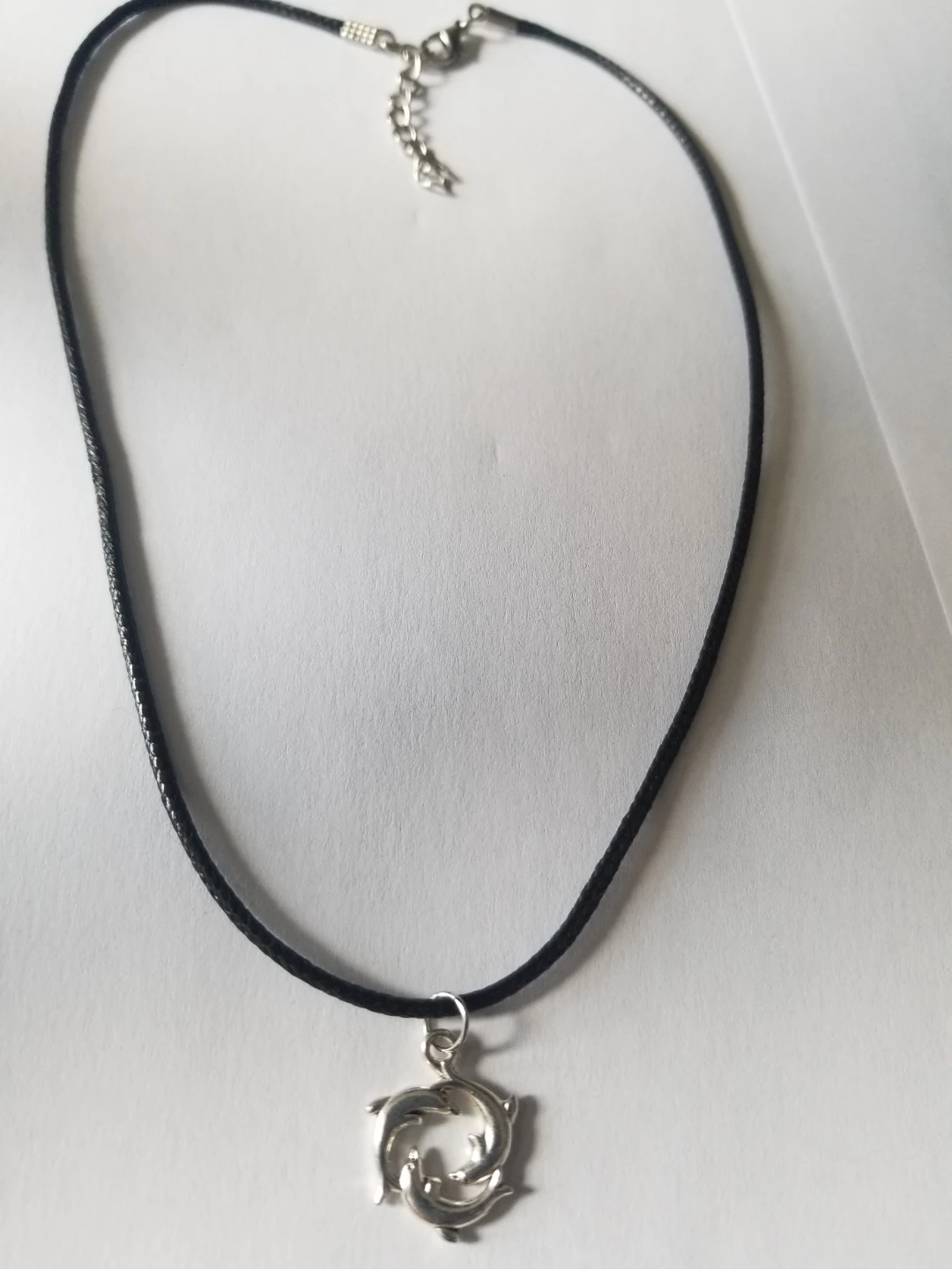Cute dolphin necklace and Earring set  ⚽️ - photo 3