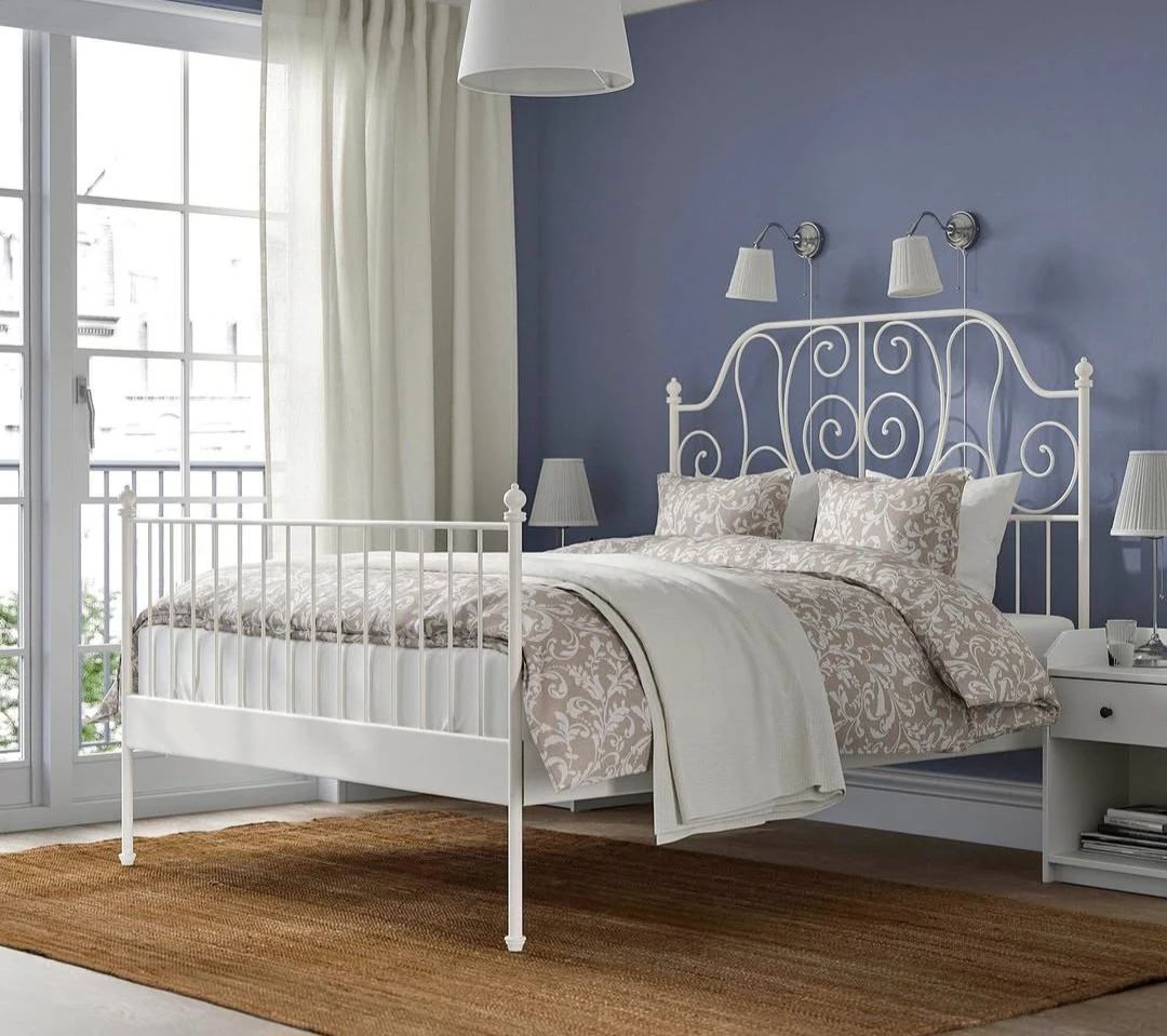 Double size, IKEA LEIRVIK Bed Frame pickup Bloor and Spadina
