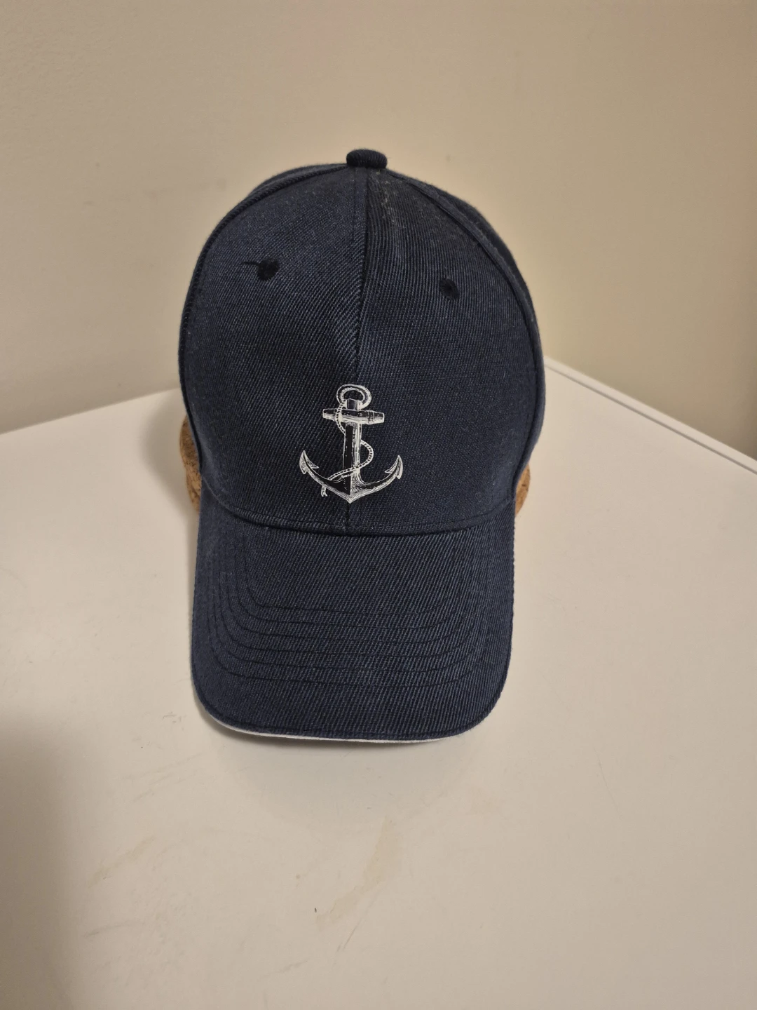 Blue Baseball Cap with Anchor Emblem ⚓️⚽️ - photo 5