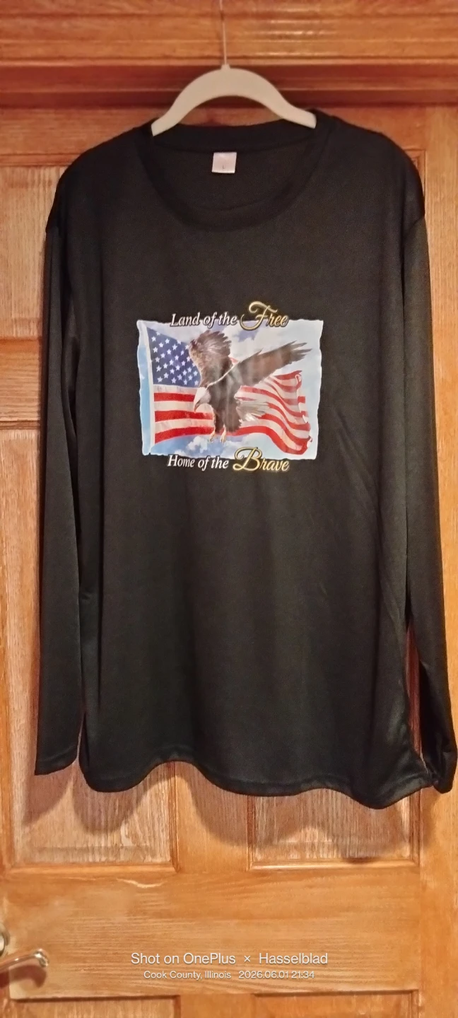 Brave Eagle Flag Graphic Tee