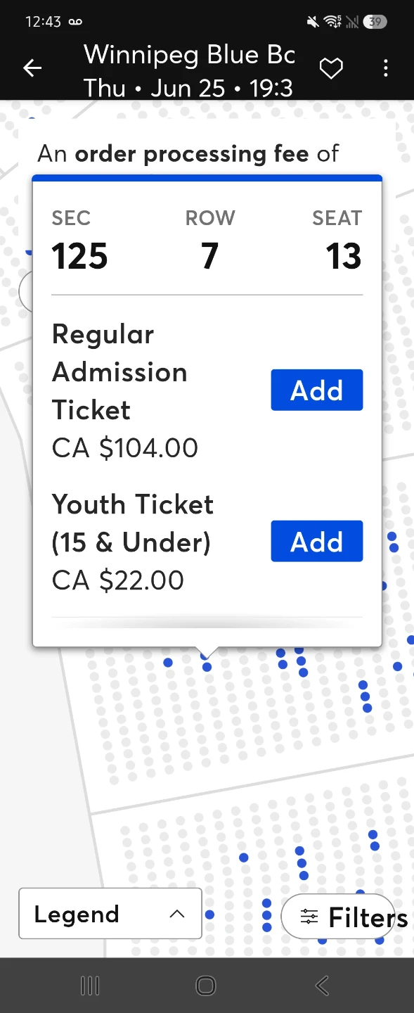 2 Bomber Tickets June 25 vs Edmonton - photo 2