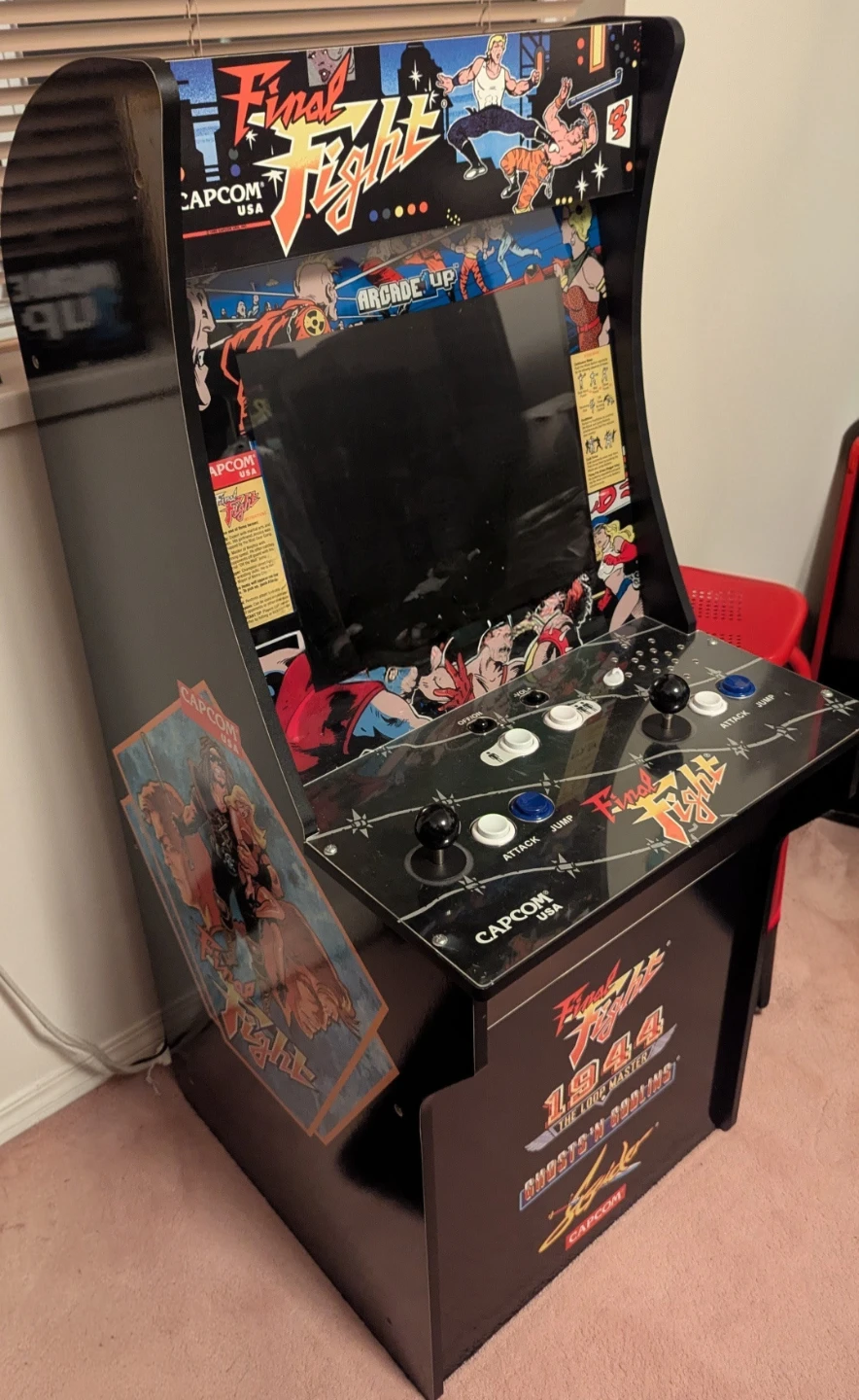 Arcade1up Capcom's Final Fight Arcade Cabinet
