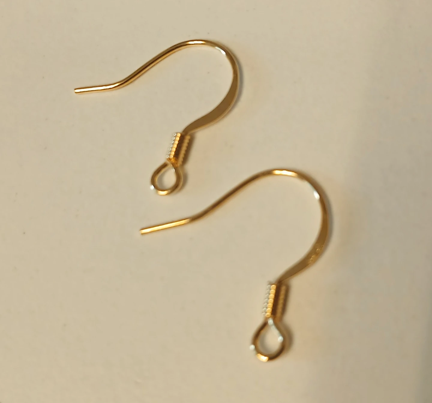 Gold plated Earring Hooks - lot of 20 - photo 4