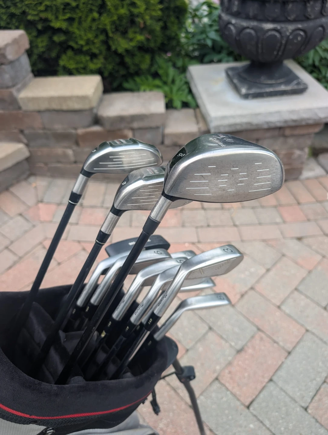 Men's Mizuno golf clubs irons and Taylormade driver-Right handed - photo 4