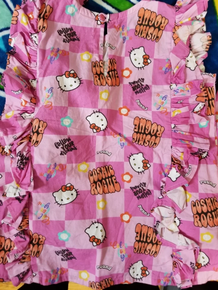 Pink Hello Kitty Pyjamas set 4-5 ⚽️ - photo 2